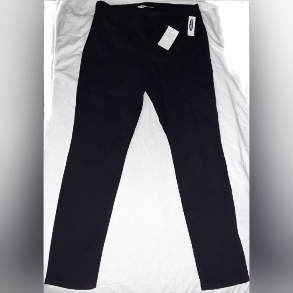 Women old navy black super skinny Jean's